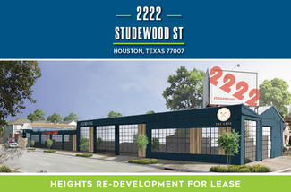 More details for 2222 Studewood St, Houston, TX - Flex for Lease