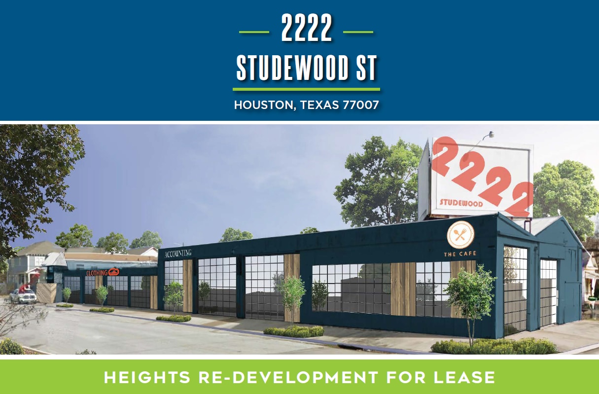 2222 Studewood St, Houston, TX for lease Building Photo- Image 1 of 4