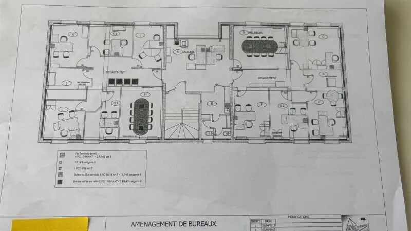 Office in Orléans for lease - Floor Plan - Image 2 of 2