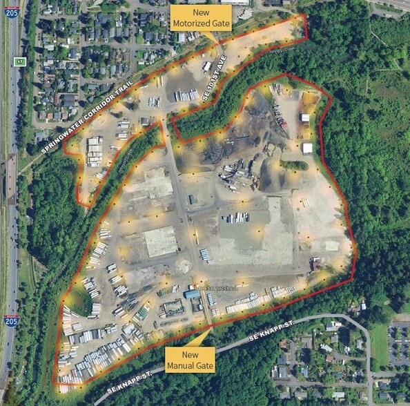 6400 SE 101st Ave, Portland, OR for lease - Aerial - Image 2 of 3