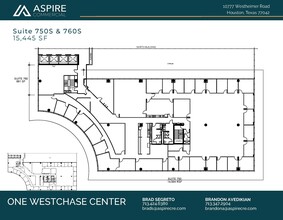 10777 Westheimer Rd, Houston, TX for lease Floor Plan- Image 2 of 2