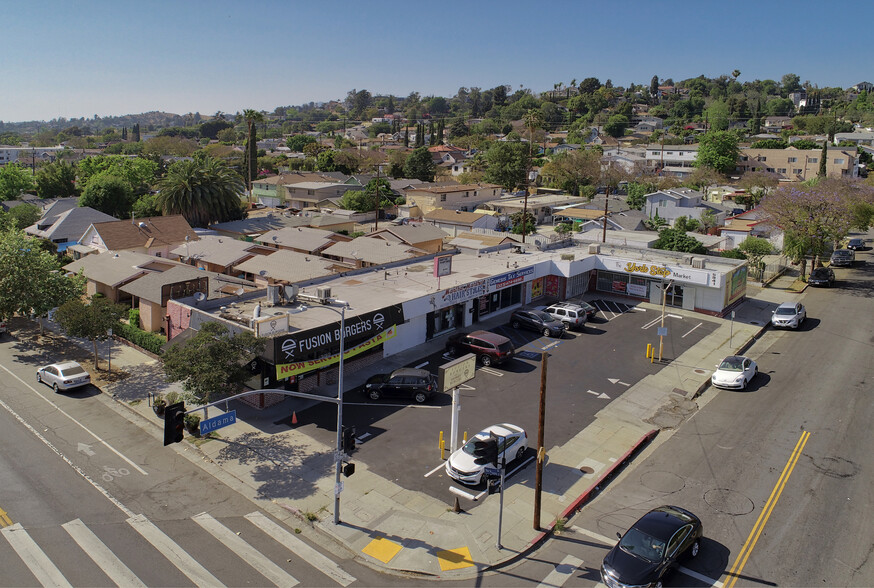 5933-5939 York Blvd, Los Angeles, CA for lease - Aerial - Image 2 of 5