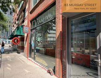 More details for 83 Murray St, New York, NY - Multifamily for Sale