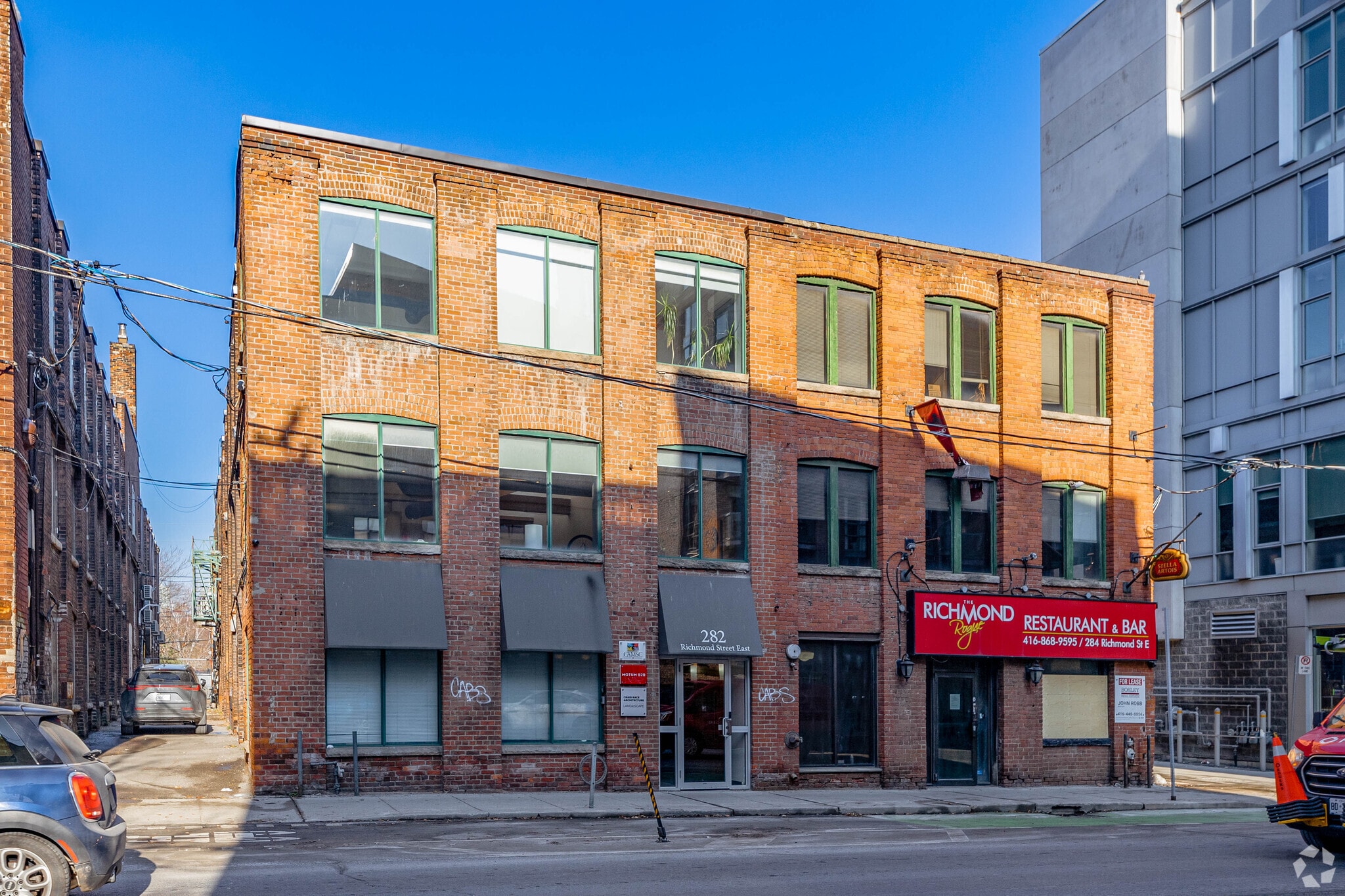 282 Richmond St E, Toronto, ON for lease Primary Photo- Image 1 of 4