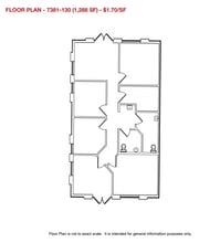 7211 W Charleston Blvd, Las Vegas, NV for lease Floor Plan- Image 2 of 2