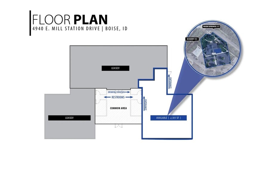 4940 E Mill Station Dr, Boise, ID for lease - Floor Plan - Image 2 of 6