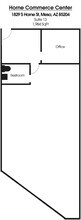 1817 S Horne St, Mesa, AZ for lease Floor Plan- Image 1 of 1