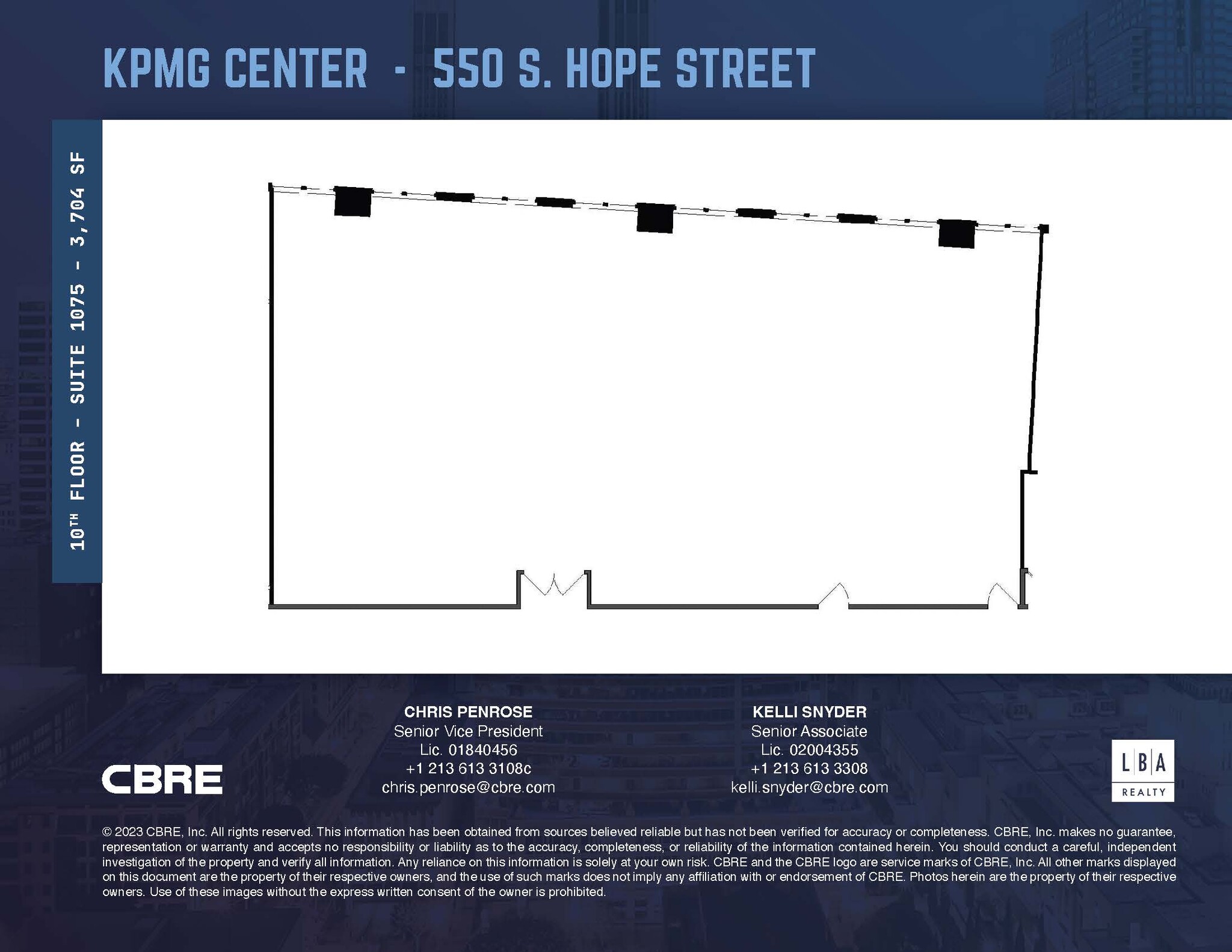 550 S Hope St, Los Angeles, CA for lease Floor Plan- Image 1 of 1