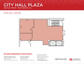 900 Elm St, Manchester, NH for lease Floor Plan- Image 1 of 1