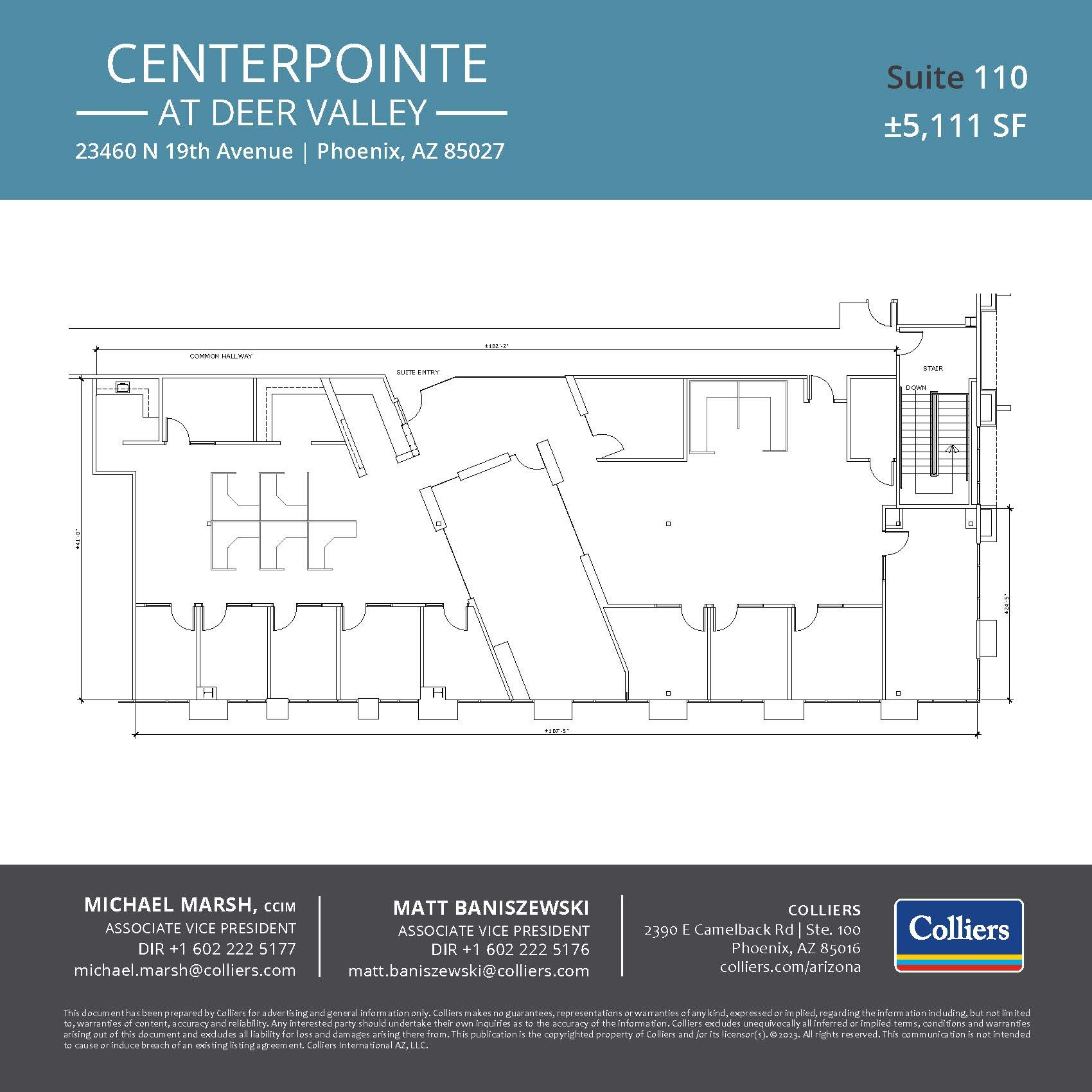 23460 N 19th Ave, Phoenix, AZ for lease Floor Plan- Image 1 of 1