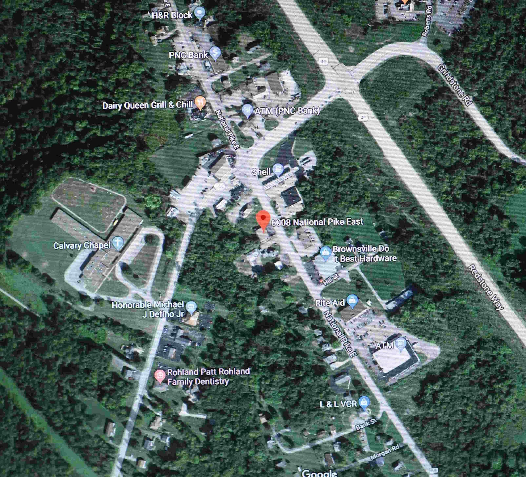 6008 National Pike, Grindstone, PA 15442 Retail for Sale