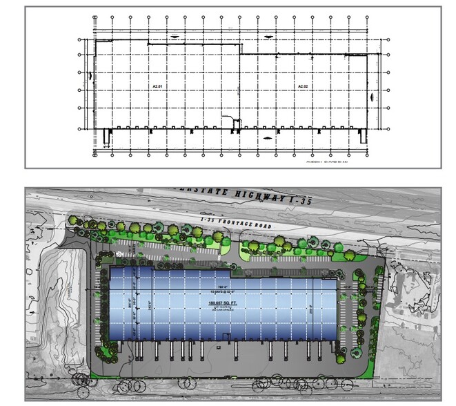 3451 N Interstate 35, Denton, TX for lease - Site Plan - Image 2 of 3