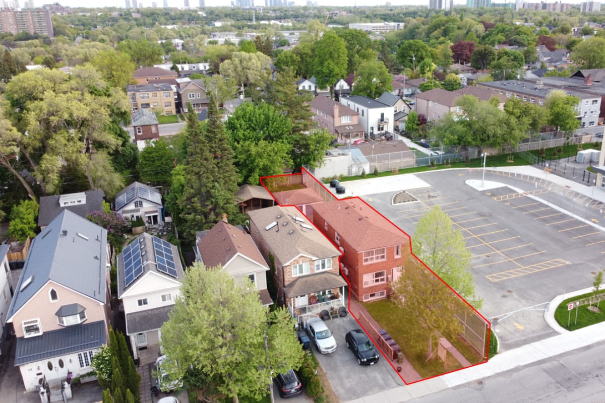 11 Dennis Av, Toronto, ON for sale Aerial- Image 1 of 9