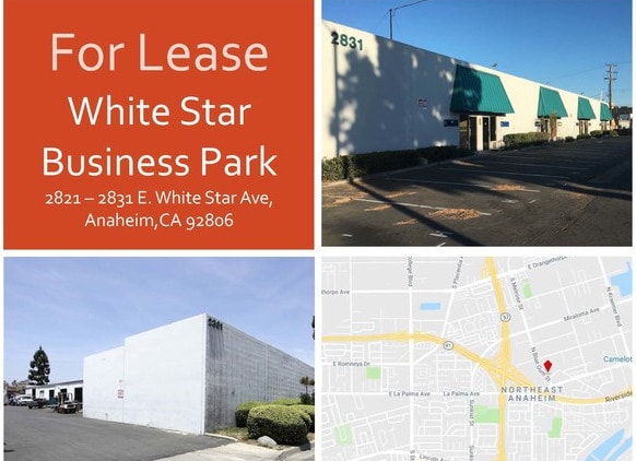 2831 E White Star Ave, Anaheim, CA for lease - Building Photo - Image 1 of 4