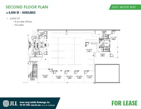 2001 Meyer Way, Fairfield, CA for lease Floor Plan- Image 1 of 1