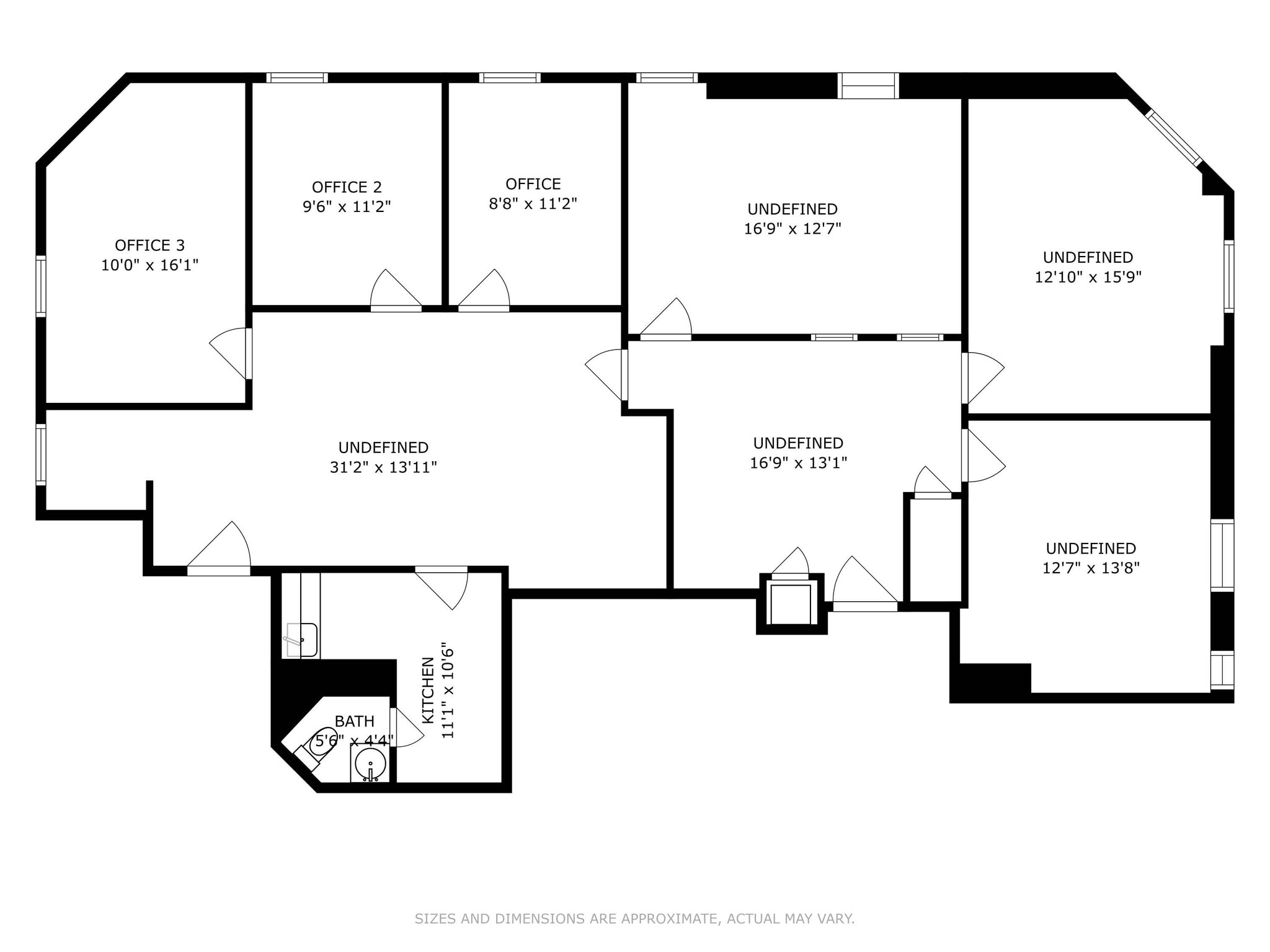 650 N Dearborn St, Chicago, IL for lease Floor Plan- Image 1 of 1