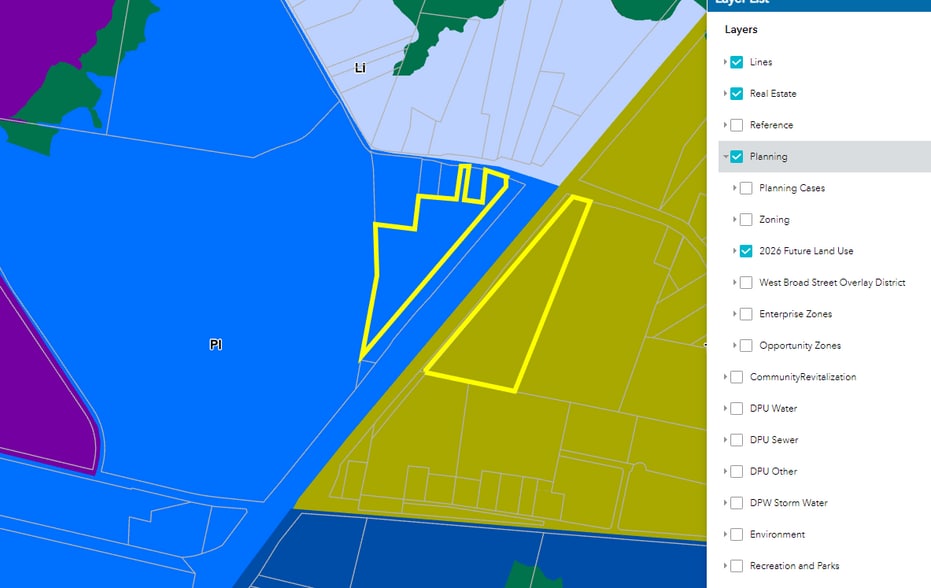 6070 Le France 6070 Le France Rd, Sandston, VA for sale - Plat Map - Image 2 of 5