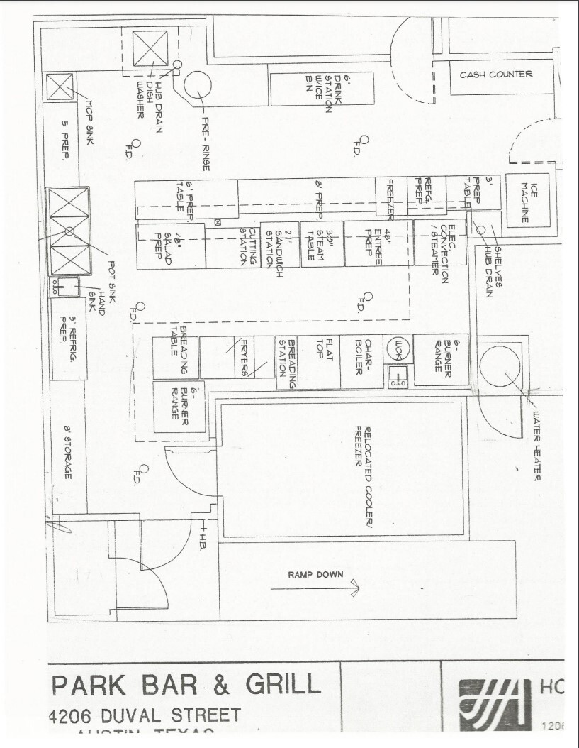 4206 Duval St, Austin, TX for lease Floor Plan- Image 1 of 2