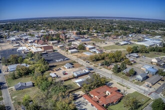 217 College St, Sulphur Springs, TX - AERIAL map view - Image1