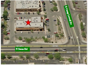 3175 N Swan Rd, Tucson, AZ for lease - Aerial - Image 2 of 4