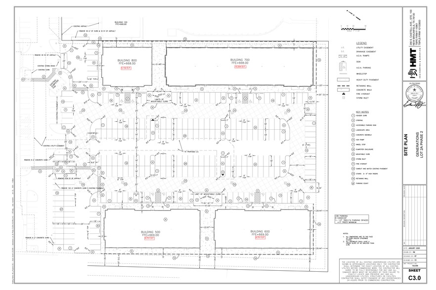 790 Generations Dr, New Braunfels, TX for lease - Site Plan - Image 1 of 18