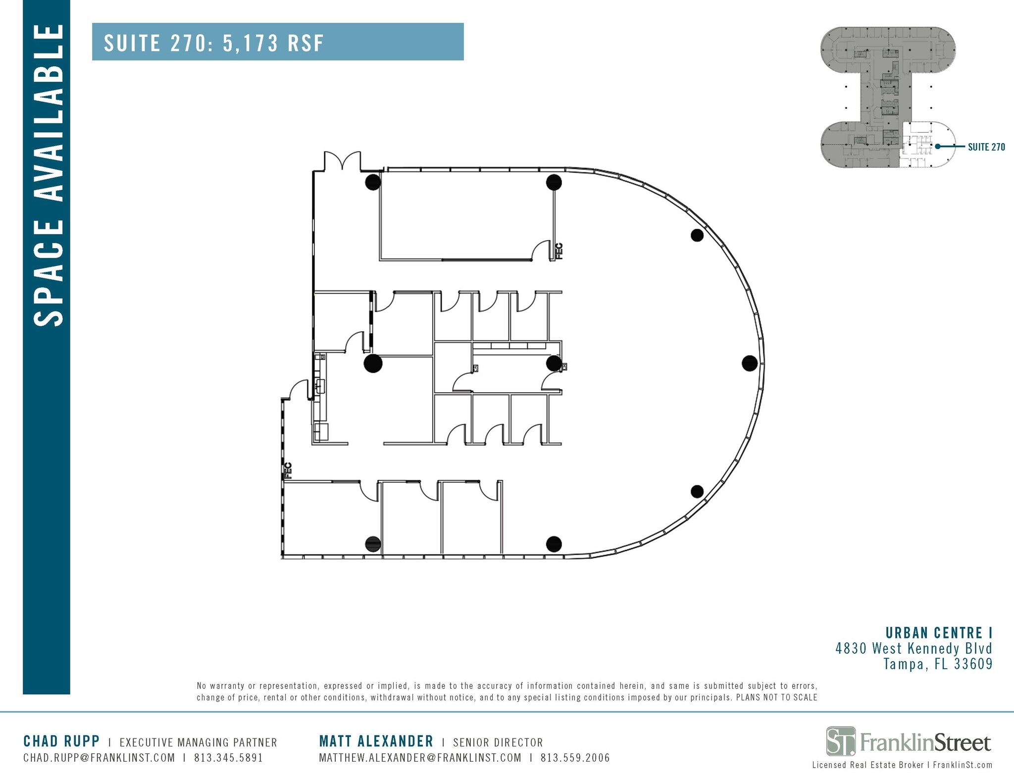 4830 W Kennedy Blvd, Tampa, FL for lease Interior Photo- Image 1 of 1