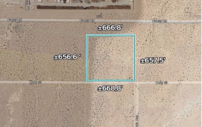 Adelanto Rd Industrial Land, Adelanto, CA for sale - Building Photo - Image 1 of 2