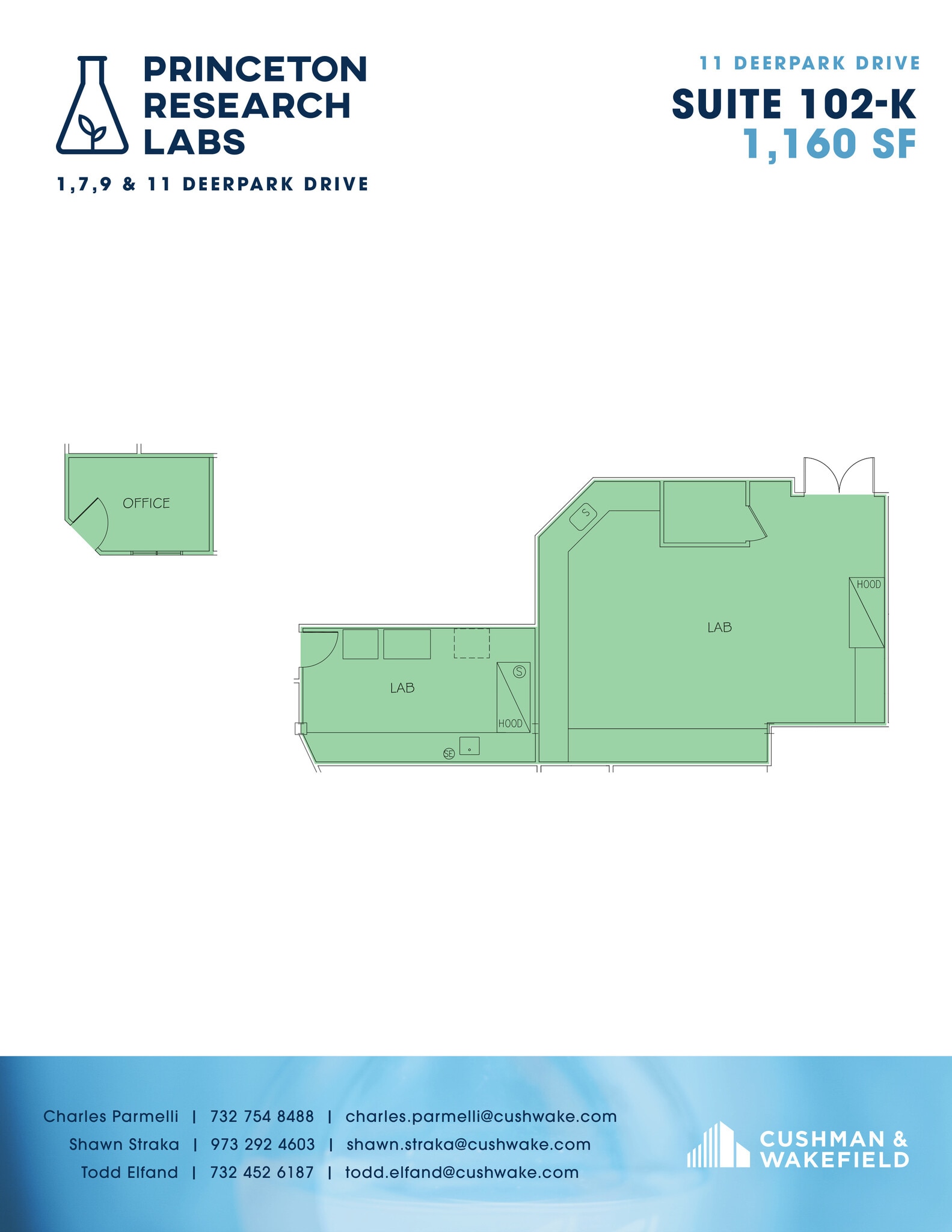 1 Deer Park Dr, Monmouth Junction, NJ for lease Floor Plan- Image 1 of 1