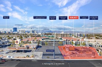 808 E Flamingo Rd, Las Vegas, NV - AERIAL map view - Image1