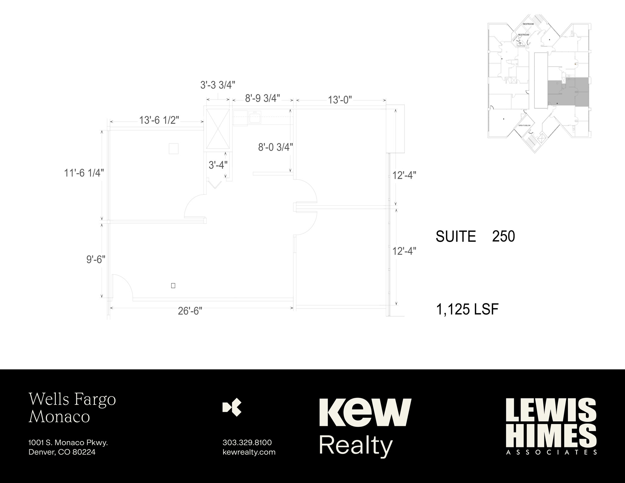 1001 S Monaco Pky, Denver, CO for lease Site Plan- Image 1 of 1