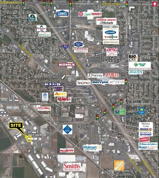 1565 W Hill Field Rd, Layton, UT for lease - Aerial - Image 2 of 9