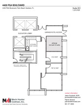 4400 Pga Blvd, Palm Beach Gardens, FL for lease Floor Plan- Image 2 of 2