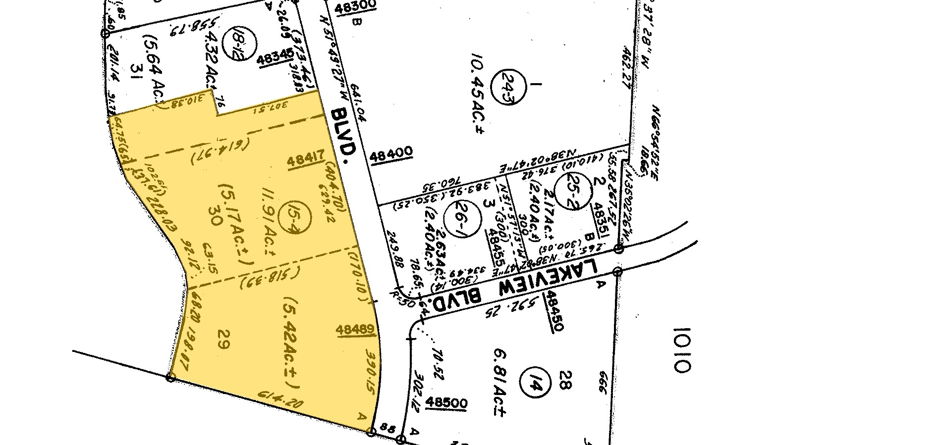 48401 Fremont Blvd, Fremont, CA for sale Plat Map- Image 1 of 1