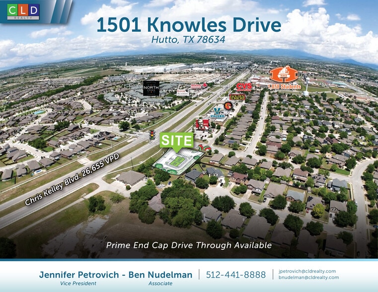 1501 Knowles Dr, Hutto, TX for lease - Site Plan - Image 1 of 4