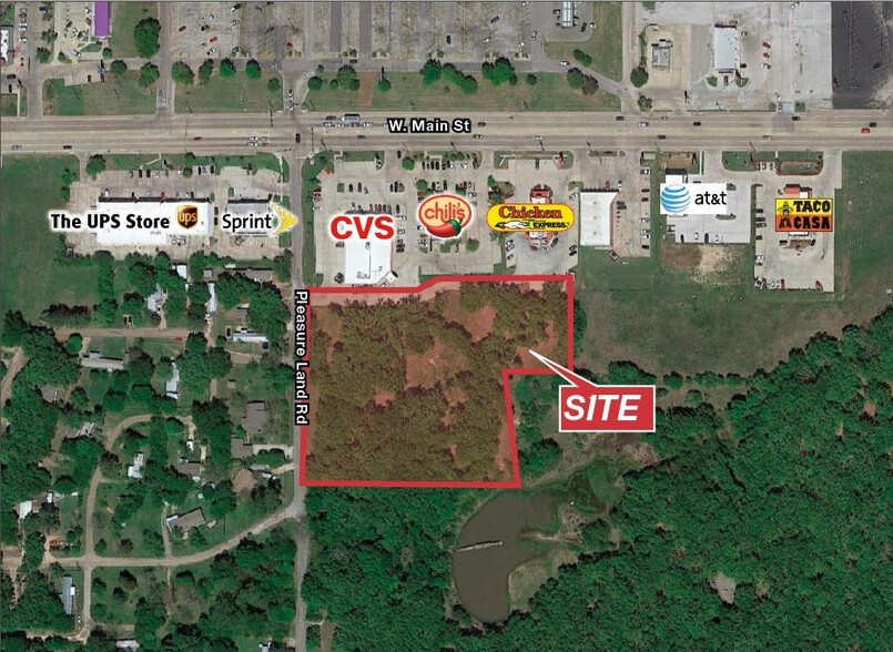 1231 W Main St, Gun Barrel City, TX for sale - Aerial - Image 1 of 1