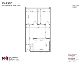 900 E Indiantown Rd, Jupiter, FL for lease Floor Plan- Image 2 of 4