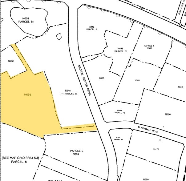 9601 Medical Center Dr, Rockville, MD for sale - Plat Map - Image 1 of 1