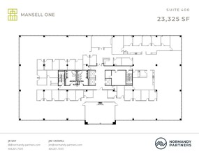 3700 Mansell Rd, Alpharetta, GA for lease Floor Plan- Image 1 of 2