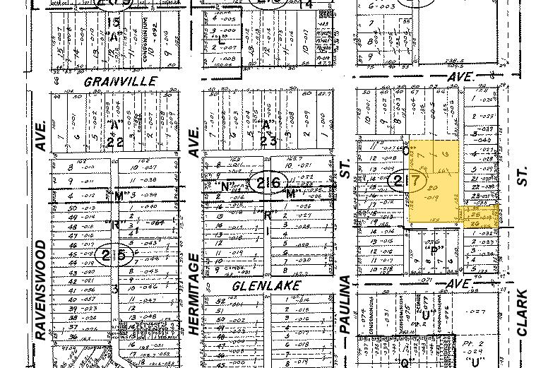 6122 N Clark St, Chicago, IL for sale - Plat Map - Image 3 of 12