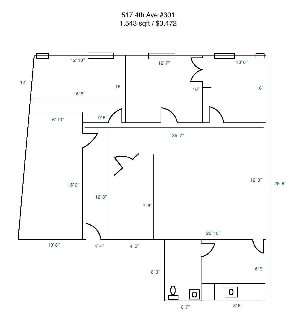 517 4th Ave, San Diego, CA for lease Building Photo- Image 1 of 1