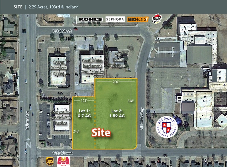 3300 103rd St, Lubbock, TX for sale - Aerial - Image 2 of 5