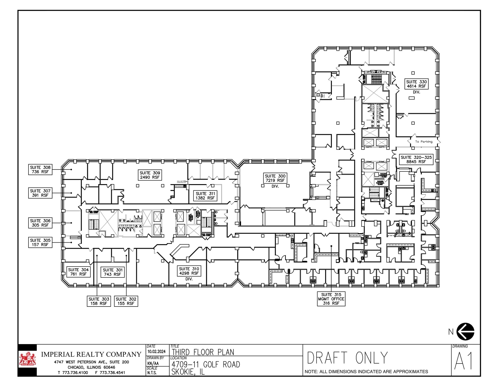 4709-4711 Golf Rd, Skokie, IL for lease Site Plan- Image 1 of 1
