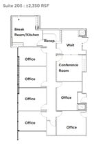 5001 California Ave, Bakersfield, CA for lease Floor Plan- Image 1 of 1