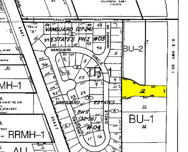 3645 N US Highway 1, Cocoa, FL for sale - Plat Map - Image 1 of 1