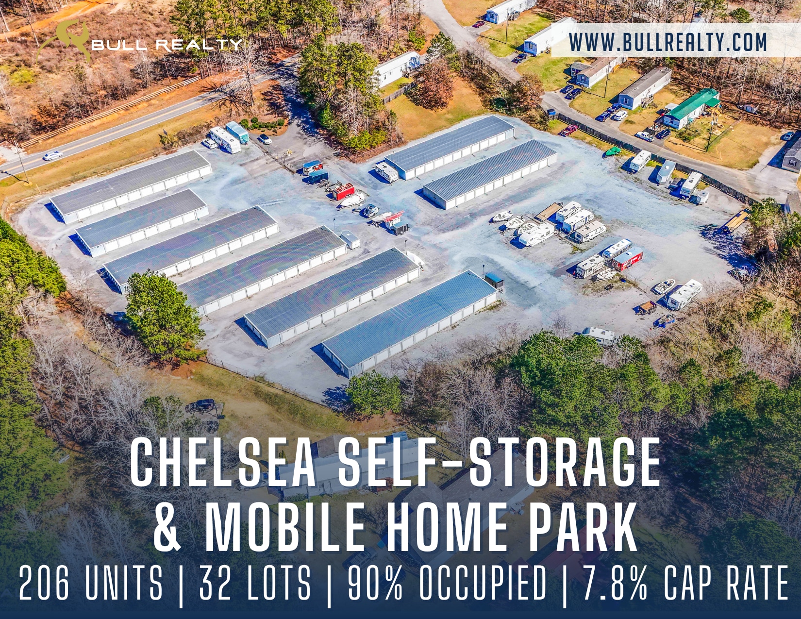 Chelsea Self Storage & Mobile Home Park portfolio of 2 properties for sale on LoopNet.com Building Photo- Image 1 of 44