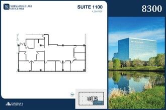 8000-8500 Normandale Lake Blvd, Bloomington, MN for lease Site Plan- Image 1 of 1