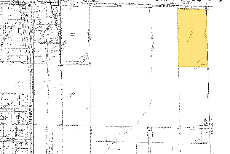 2301-2383 S 200th St, Seatac, WA for lease - Plat Map - Image 2 of 6