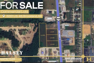 More details for 8261 US 49, Brookland, AR - Land for Sale