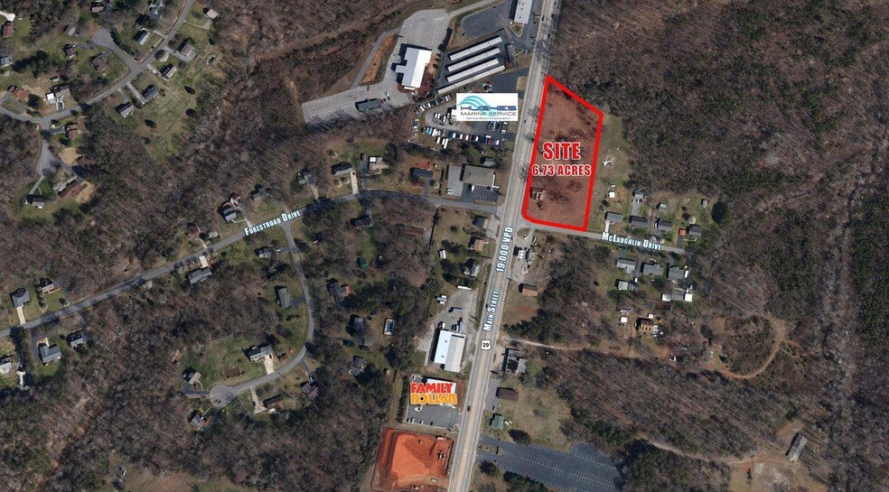 3804 N Hwy 29, Blairs, VA for sale - Aerial - Image 1 of 1