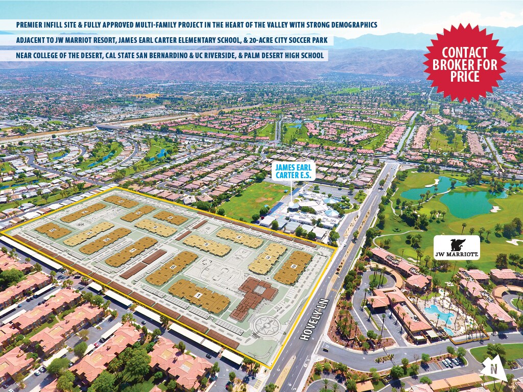 Hovely Ln, Palm Desert, CA for sale Aerial- Image 1 of 1